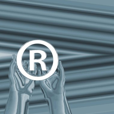 Soyut renkli arkaplanda ampul 