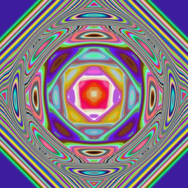 Yıldız patlaması ile renkli soyut arkaplan