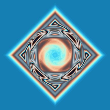 Yıldız patlaması ile renkli soyut arkaplan