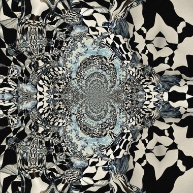 Soyut fraktal arkaplan. 3D görüntüleme. bilgisayar oluşturulmuş resim. 