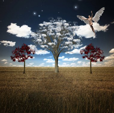 doğa soyut renkli desenli arkaplan