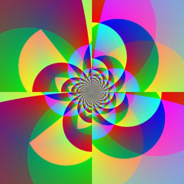 dijital soyut fraktal arkaplan