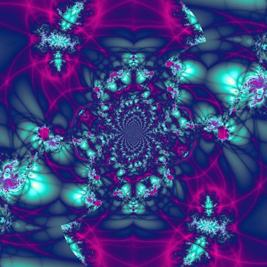 Soyut fraktal arkaplan. Yaratıcı tasarım için güzel illüstrasyon 