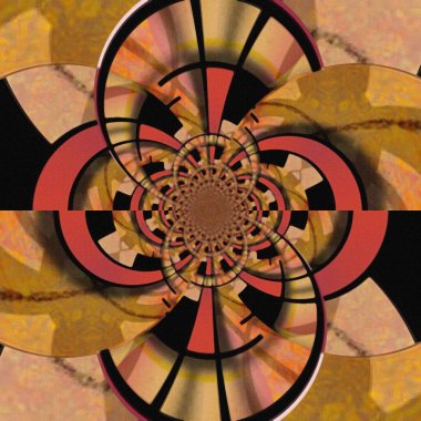 Modern soyut renk sürrealistik illüstrasyon