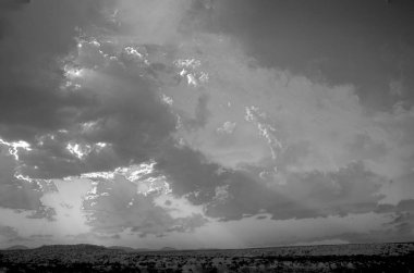 Bulutlu güzel gökyüzü 