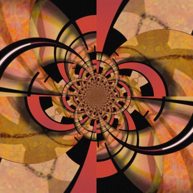 Fütürist desenli soyut arkaplan 