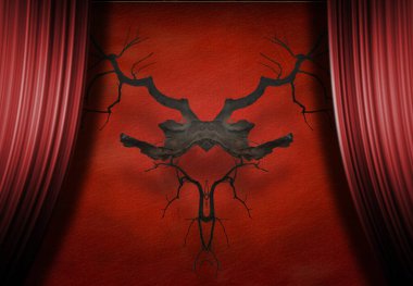 ağaç kökleri soyut arkaplan