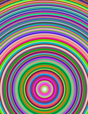 Renkli dairelere sahip soyut arkaplan 