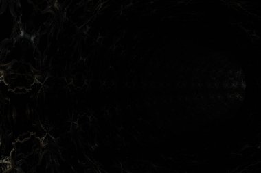 Soyut model tüneli. 3d oluşturma.