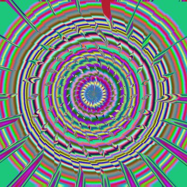 Yıldız patlaması ile renkli soyut arkaplan