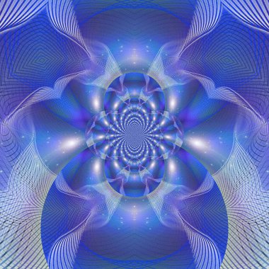 dijital soyut fraktal arkaplan