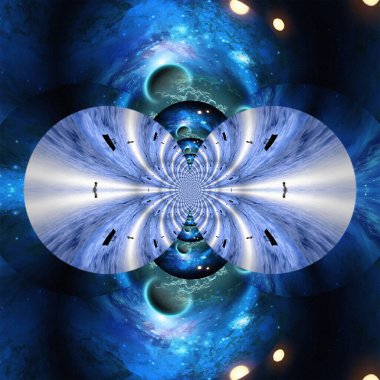 soyut renkli fraktal arkaplan 