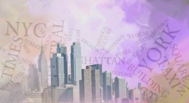 Arkaplan için soyut boyama bileşimi