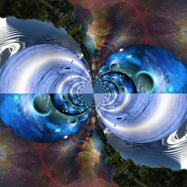 soyut desen, web tasarımı için dijital illüstrasyon arka planı