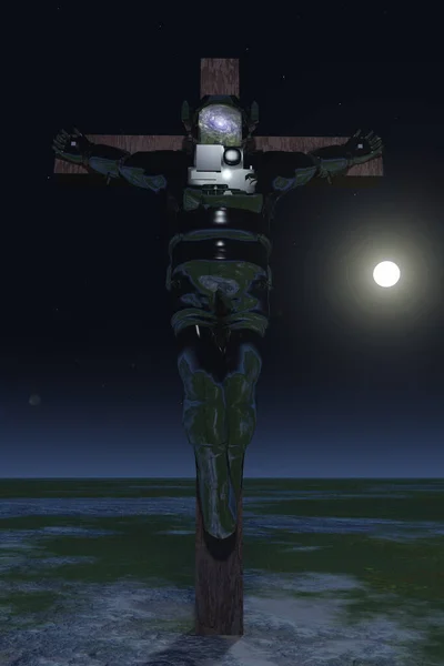 Crucifixion Concept Faith — Foto Stock