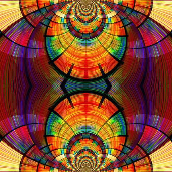 Abstract Colorful Fractal Background Your Creative Design — Foto Stock