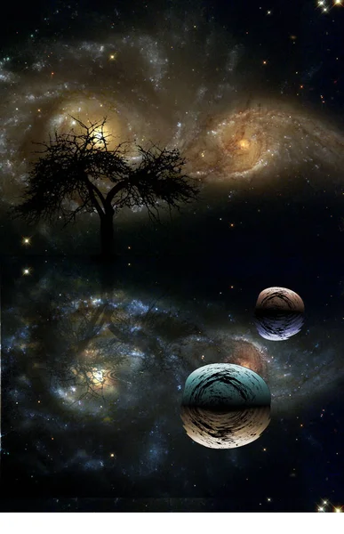 Planeta Tierra Espacio Elementos Esta Imagen Amueblada Por Nasa — Foto de Stock