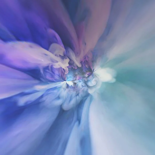 抽象的なカラフルな絵画 流体色の動き — ストック写真