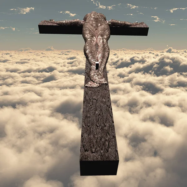 Crucifixion Concept Faith — Stockfoto