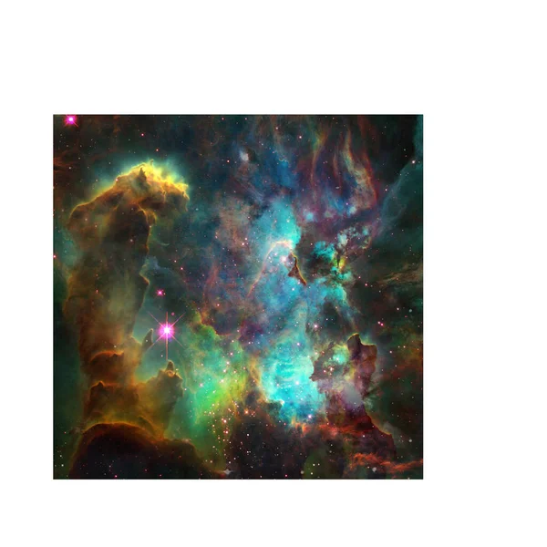 Beautiful Galaxy Outer Space Elements Image Furnished Nasa — Stockfoto