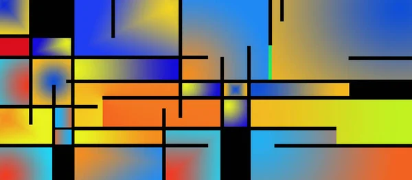 Abstract Background Colorful Squares — Stock Photo, Image