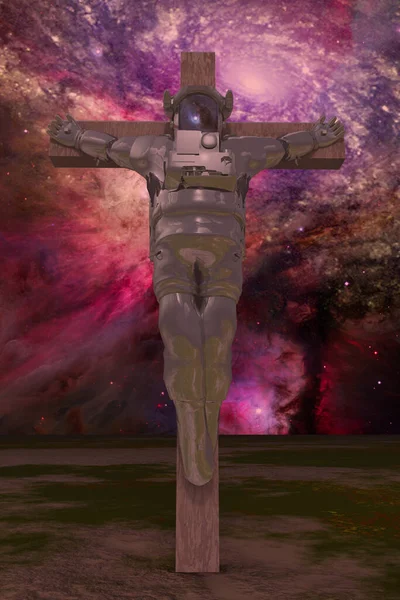 Crucifixion Concept Foi — Photo