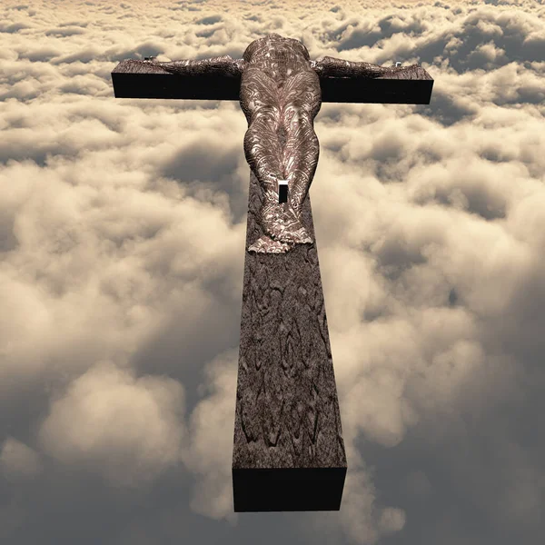 Crucifixion Concept Foi — Photo