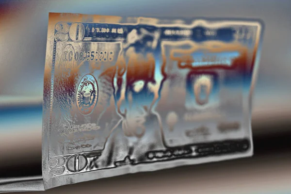 Close Shot Dollars Bill Background — Stock Photo, Image