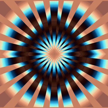 Yıldız patlaması ile renkli soyut arkaplan