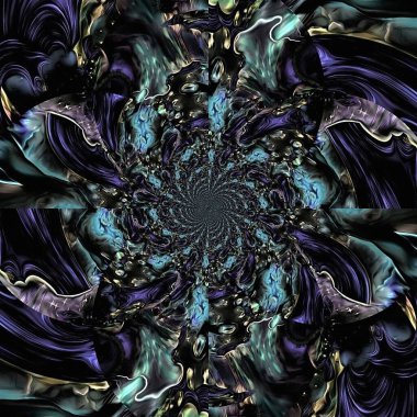 Soyut fraktal arkaplan. Bilgisayar üretildi. 3d oluşturma