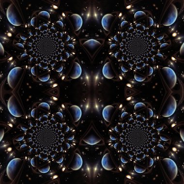 Yaratıcı tasarımın için soyut renkli fraktal arkaplan