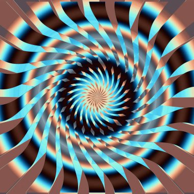 Yıldız patlaması ile renkli soyut arkaplan