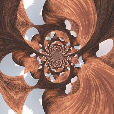 dijital soyut fraktal arkaplan