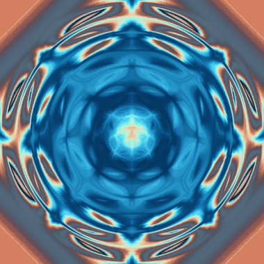 Yıldız patlaması ile renkli soyut arkaplan