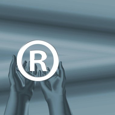 Soyut renkli arkaplanda ampul 