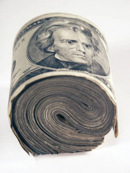 Ilustração Notas Dólar — Fotografia de Stock