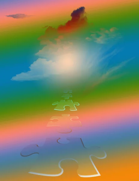 Abstract Background Rainbow — Stock Photo, Image