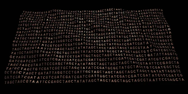 Velo Digitale Astratto Del Codice Dna — Foto Stock