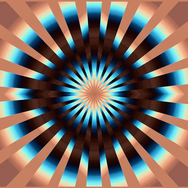 Colorful Abstract Background Starburst — Stockfoto