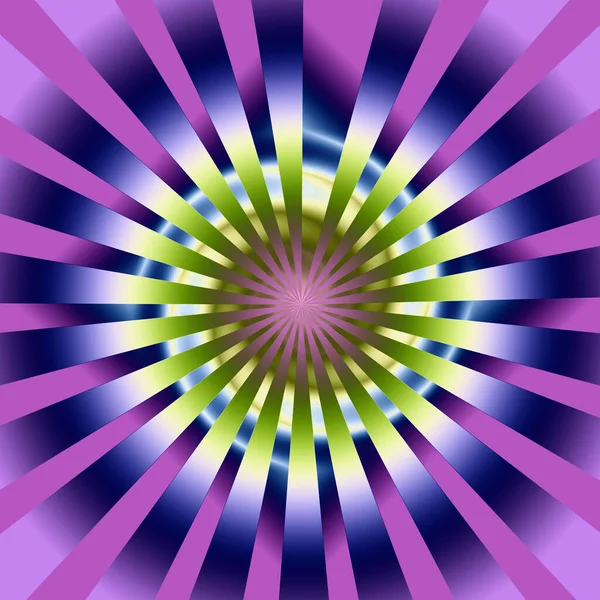 Colorful Abstract Background Starburst — Fotografia de Stock