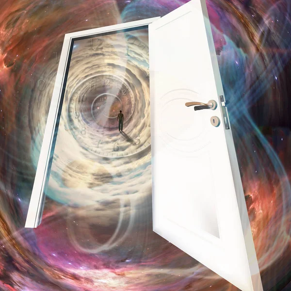 Abstract Surrealistic Space Illustration — Stock Photo, Image