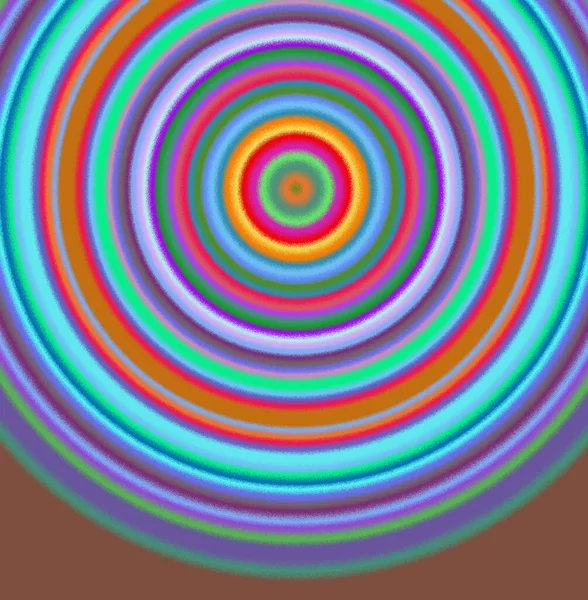 Fond Abstrait Avec Des Cercles Colorés — Photo