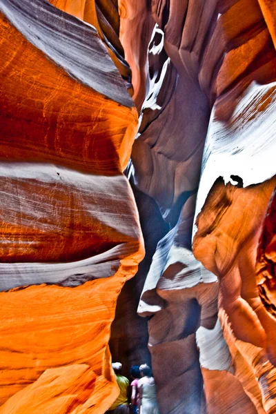 Landskapsbild Antilop Canyon Vacker Natur — Stockfoto