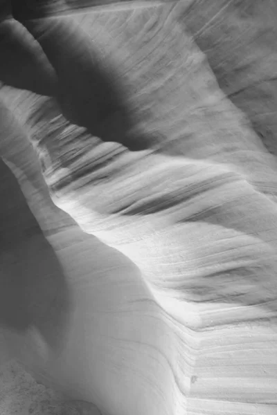 Landscape Image Antelope Canyon Black White Beautiful Nature — Stock Photo, Image