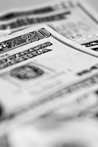 Close Shot Dollars Bill Background — Stockfoto