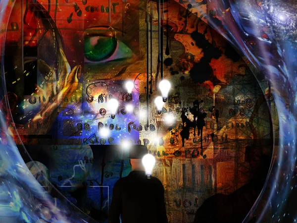 Bulutlu gökyüzünde okyanus dalgalı maske