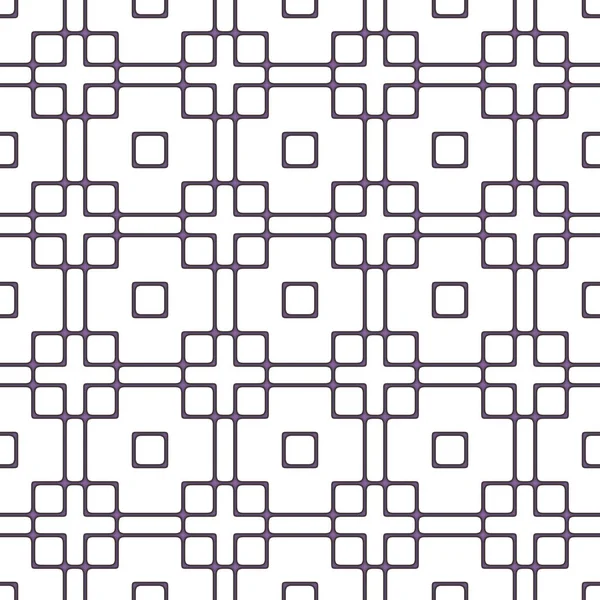 Abstract Geometrisch Ornamenteel Naadloos Patroon Ontwerp Achtergrond Vector Illustratie — Stockfoto