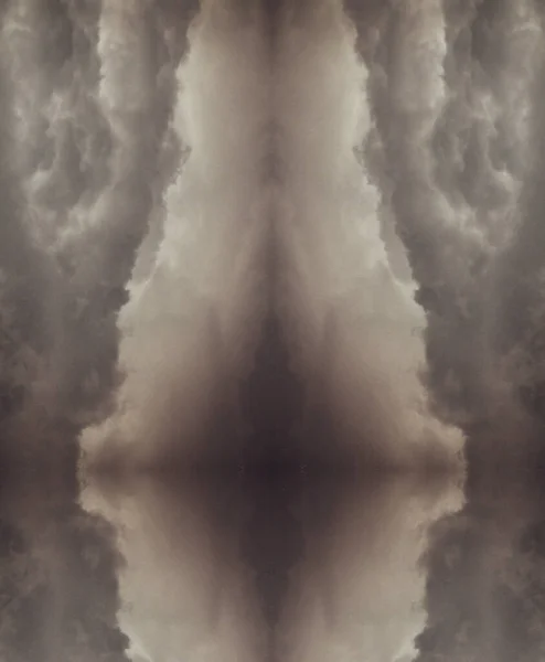 Abstrakte Kaleidoskopische Wolken Darstellung — Stockfoto