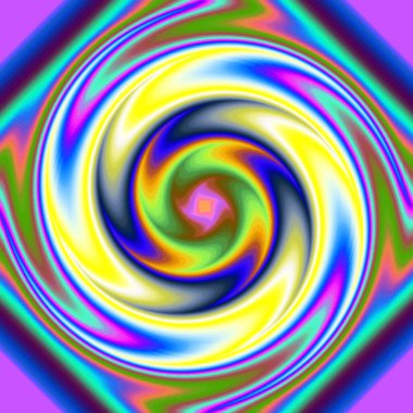 Yıldız patlaması ile renkli soyut arkaplan