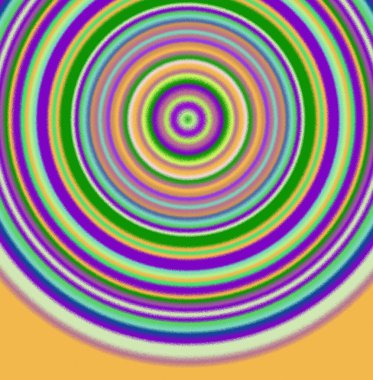 Renkli dairelere sahip soyut arkaplan 